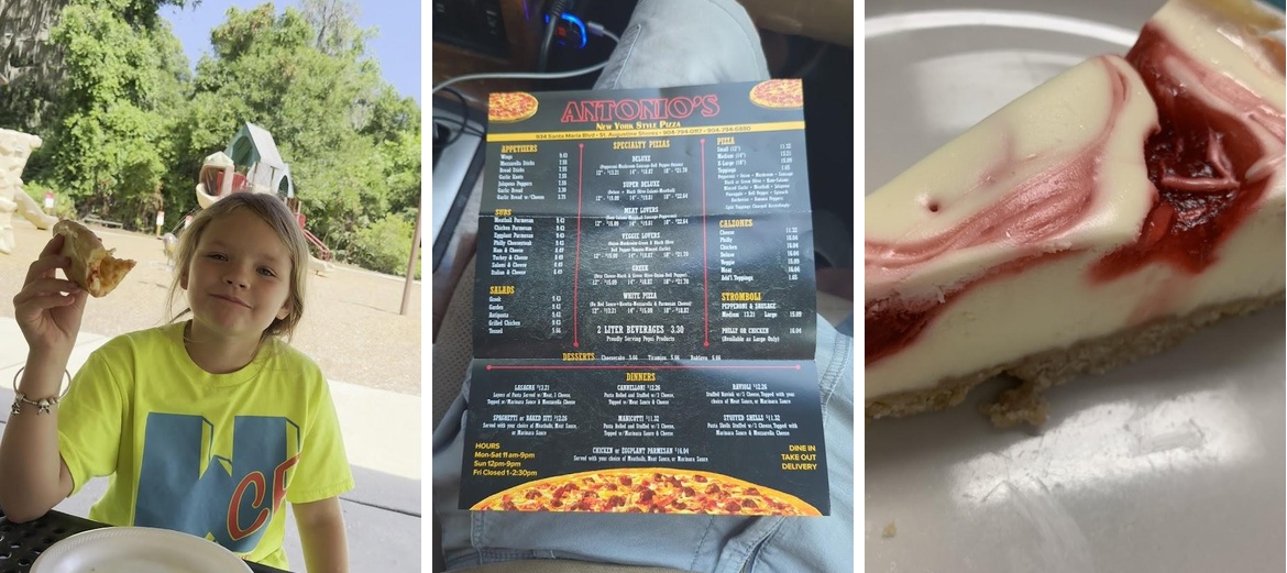 Antonio's New York Style Pizza Menu