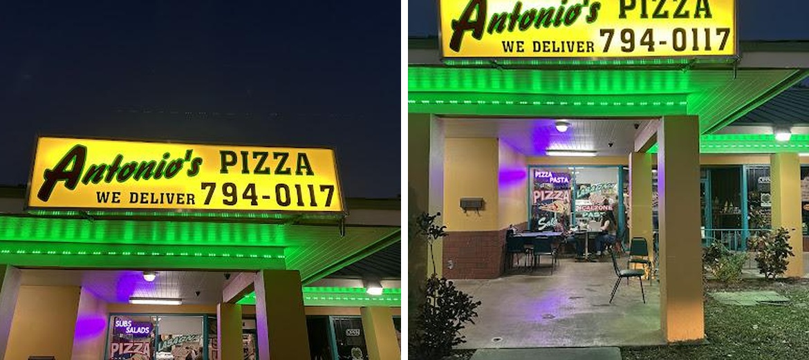 Antonio's New York Style Pizza Menu