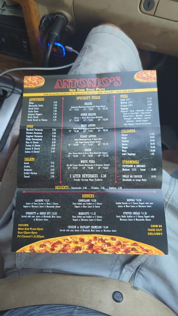 Antonio's New York Style Pizza